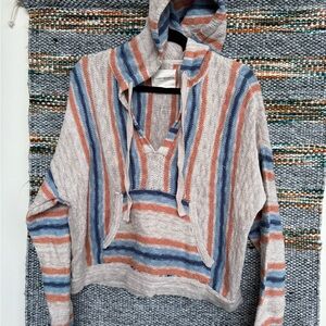 Lucky Brand Multicolor Knit Hoodie